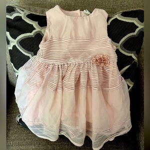 Light peachy/pink girls dress 2-4y H&M